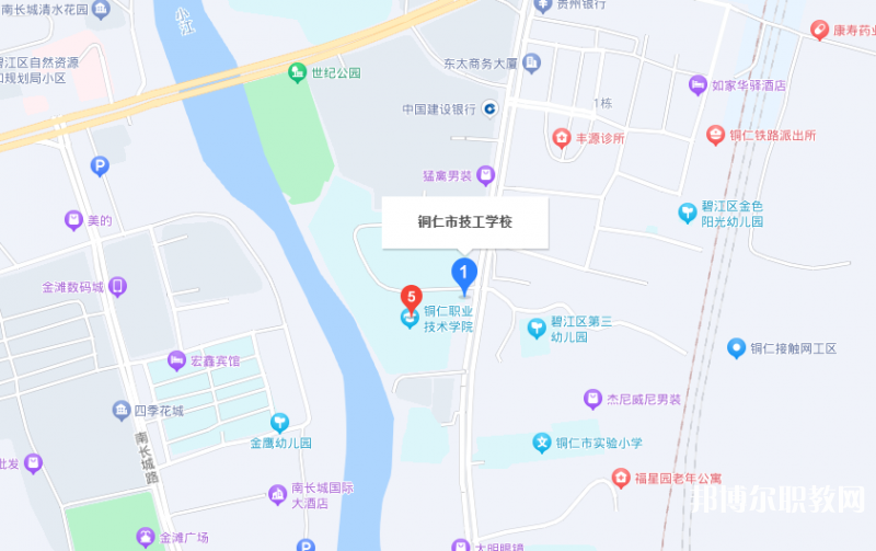 銅仁市技工學(xué)校地址，乘車路線