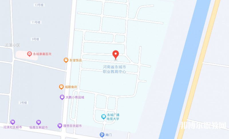 永城市職業(yè)教育中心地址，乘車路線