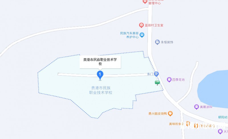 貴港市民族職業(yè)技術(shù)學(xué)校地址，乘車路線