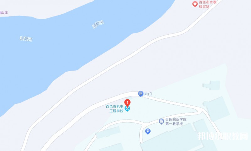 百色市機電工程學校地址，乘車路線