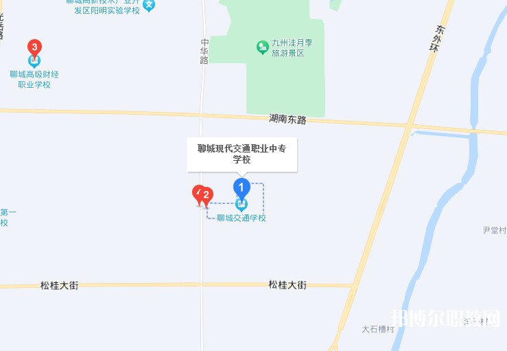 聊城現(xiàn)代交通職業(yè)中等專業(yè)學(xué)校地址，乘車路線