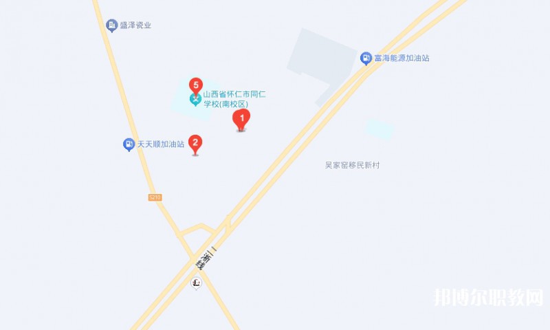 懷仁市際豐學(xué)校職業(yè)高中部地址，乘車(chē)路線(xiàn)