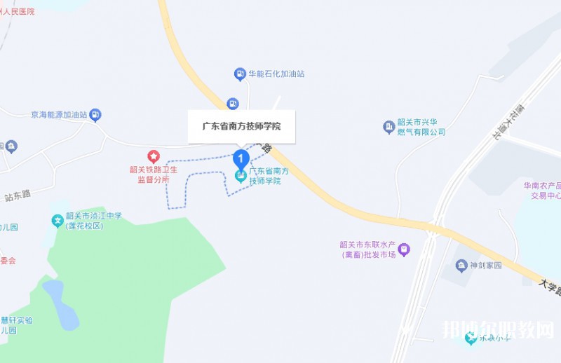 廣東省南方技師學(xué)院地址，乘車(chē)路線