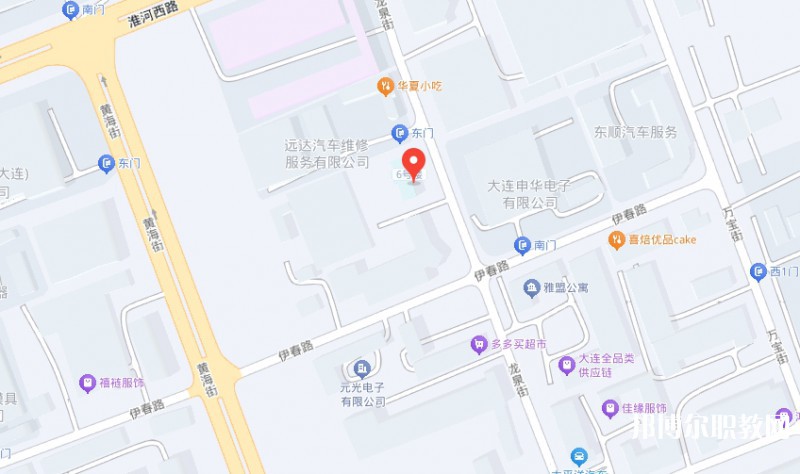 大連市蘭克藝術(shù)中等職業(yè)學(xué)校地址，乘車路線
