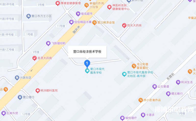 營(yíng)口市經(jīng)濟(jì)技術(shù)學(xué)校地址，乘車(chē)路線