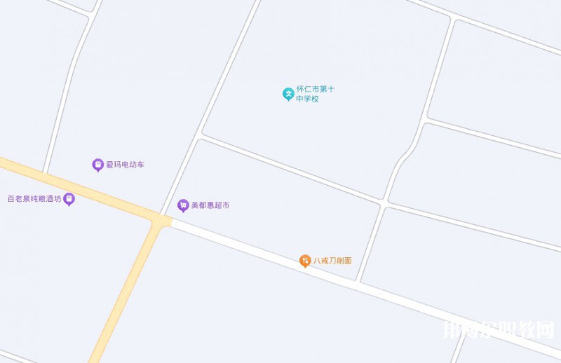 懷仁市知行職業(yè)學校地址，乘車路線